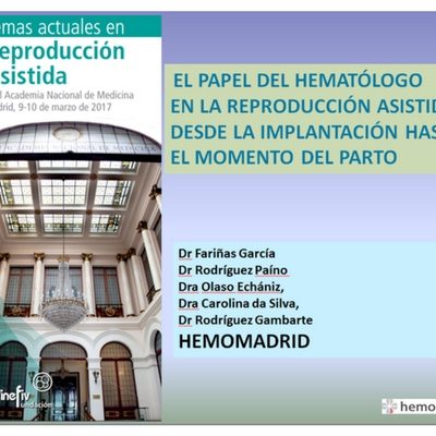 Papel del hematólogo