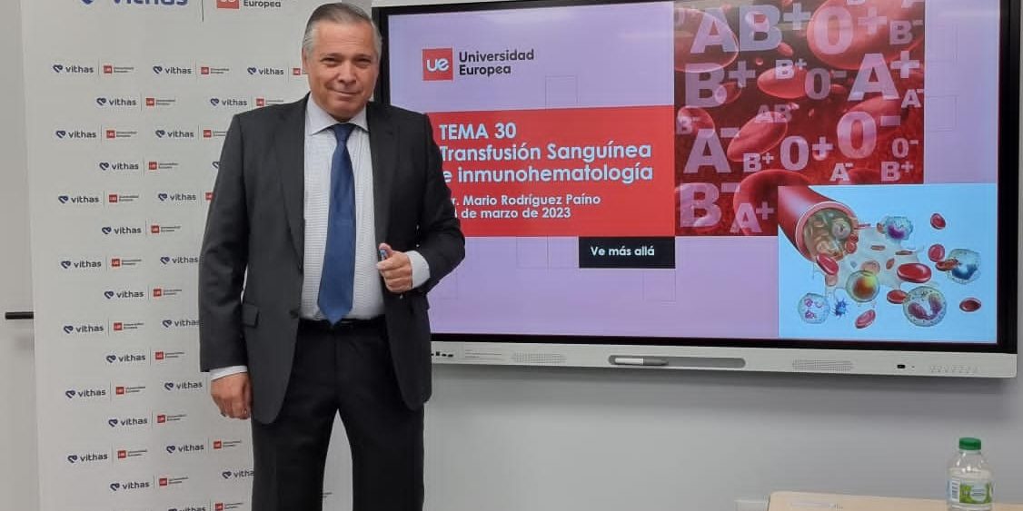 Dr. Mario clase Universidad Europea Madrid
